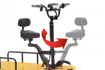 СКЛАД 2500 NEW Платформенная тележка электрическая RuTrike 