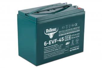 Тяговый аккумулятор RuTrike 6-EVF-45 (12V45AH C3)
