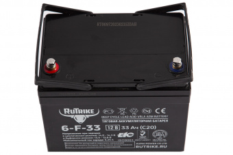 Аккумулятор RuTrike 6-F-33 (12V33AH C20)