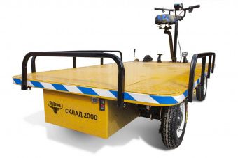 СКЛАД 2000 NEW Платформенная тележка электрическая RuTrike 